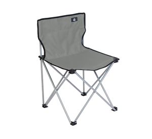 Silla camping plegable Básica gris