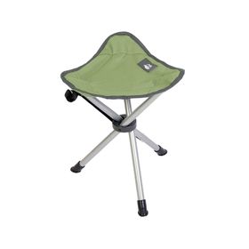 Banquito camping Trípode verde