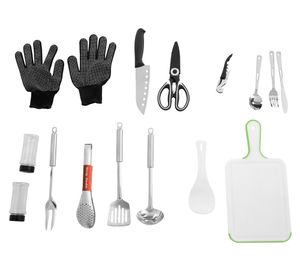 Kit accesorios cocina camping