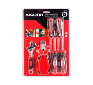 Set herramientas 6 piezas
