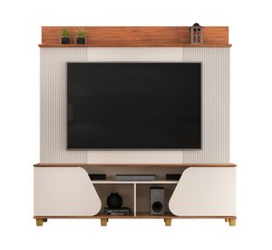 Mueble para TV 70" Henry off white/freijo