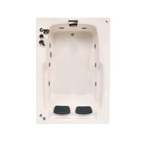 Tina hidromasaje Lebka Plus  izquierda 122x177x44 cm