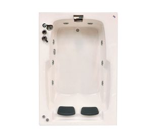 Tina hidromasaje Lebka Plus  izquierda 122x177x44 cm