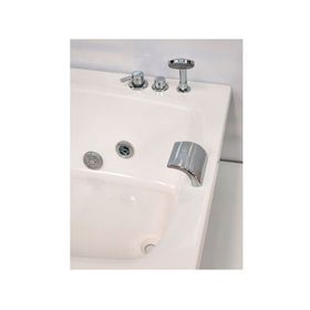 Tina hidromasaje Lebka Plus  izquierda 122x177x44 cm