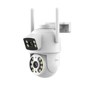 Cámara de seguridad PTZ Head 2 Vision doble lente Wifi band 9419