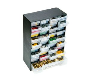 Caja organizador gabinete 15'' 33 bandejas