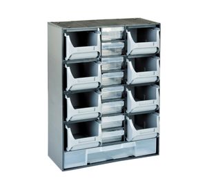 Caja organizador gabinete 12'' 17 bandejas