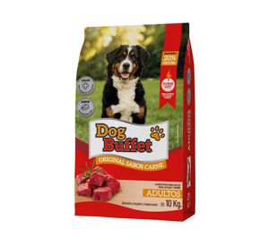 Alimento seco adulto sabor carne 10 kg