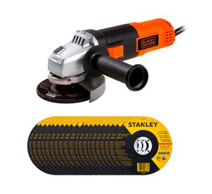 Esmeril angular 4 1/2 G720 820 W + 1 disco abrasivo + 20 discos de corte