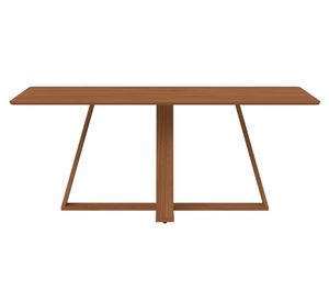 Juego de comedor rectangular Avena + 6 sillas Ella A80 alpha