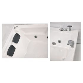 Tina hidromasaje Lebka Plus derecha 122x177x44 cm