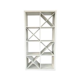 Estante Liam 140x73x35 cm blanco