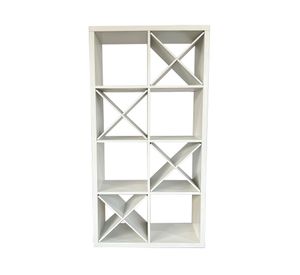 Estante Liam 140x73x35 cm blanco