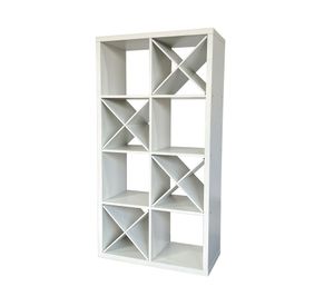 Estante Liam 140x73x35 cm blanco