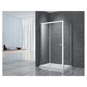 Shower ampliación transparente 120x185x08 cm