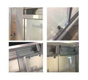 Shower ampliación transparente 140x185x0.8 cm