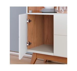 Vitrina Noronha blanco 4 puertas