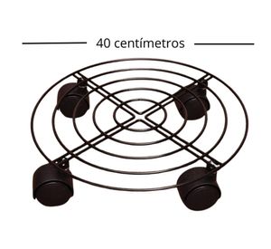 Transportador de plantas Plant Mover 15x30 cm metal
