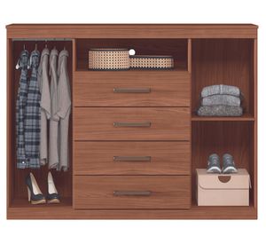 Cómoda Master jatoba 4 cajones