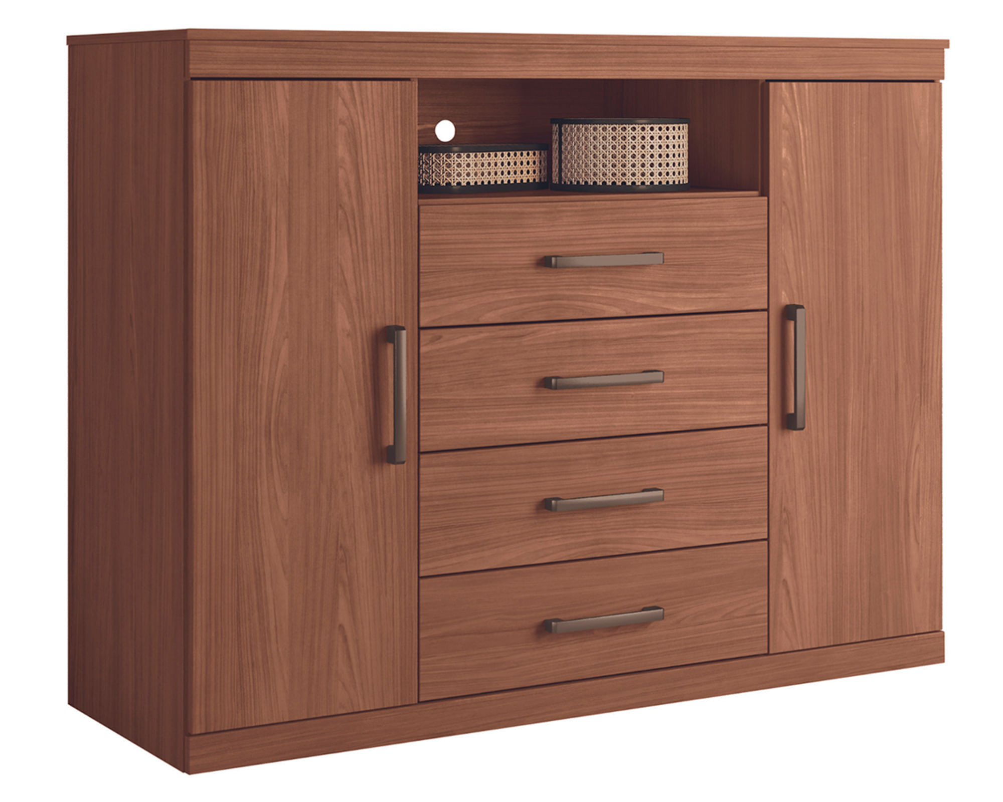 Onessta Cómoda Master jatoba 4 cajones