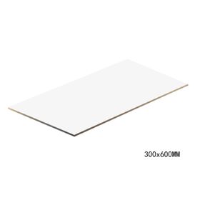 Cerámica muro blanco liso mate 30x60 cm 1.62 m2