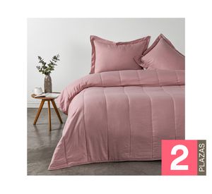 Quilt Wash Rosa 2 plazas