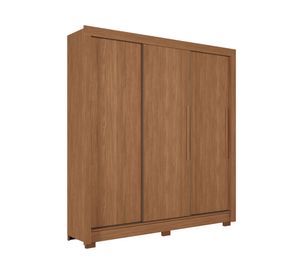 Clóset 3 puertas 2 cajones Maringasin jatoba 214x204x49 cm
