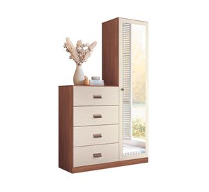 Cómoda Estilo arena 4 cajones