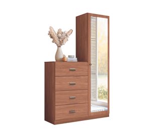 Cómoda Estilo jatoba 4 cajones