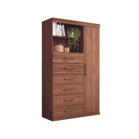 Cómoda Maraba jatoba 6 cajones