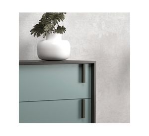 Cómoda Tulipa grafito grey 6 cajones