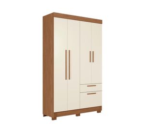 Clóset 4 puertas Londrina arena 214x130x46 cm
