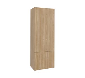 Clóset 3 puertas fresno europeo 170x60x40.2 cm