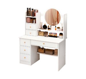 Tocador Lux blanco 6 cajones