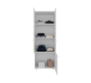 Clóset 3 puertas blanco 170x60x40.2 cm