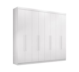 Clóset 8 puertas 4 cajones Master blanco 219x46.3x238.8 cm