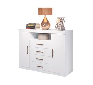 Cómoda Master blanco 4 cajones