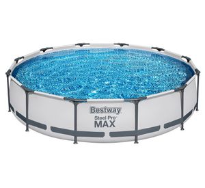 Piscina estructural 366 cm 6473 L Steel pro max