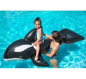 Flotador figura Jumbo Whale Ride-On