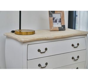 Cómoda Provenzal 3 cajones 76x74x37 cm