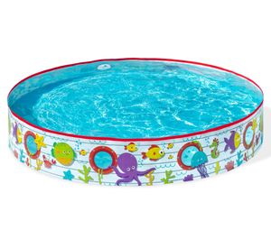 Piscina redonda 152 cm 435 L Fondo mar