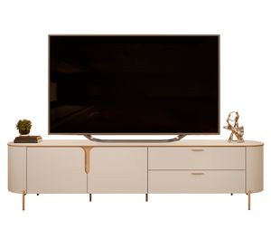 Rack TV 70" Céline blanco