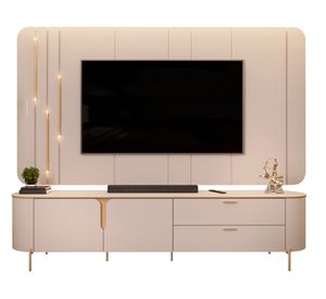 Centro de entretenimiento 70" Celine blanco