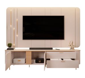 Centro de entretenimiento 70" Celine blanco