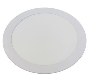 Panel LED empotrar redondo 18W luz fría