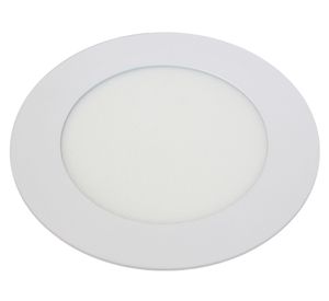 Panel LED empotrar redondo 6W luz fría