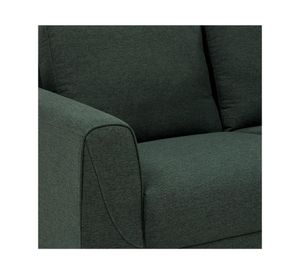 Sofá 2 cuerpos Padua poliéster verde