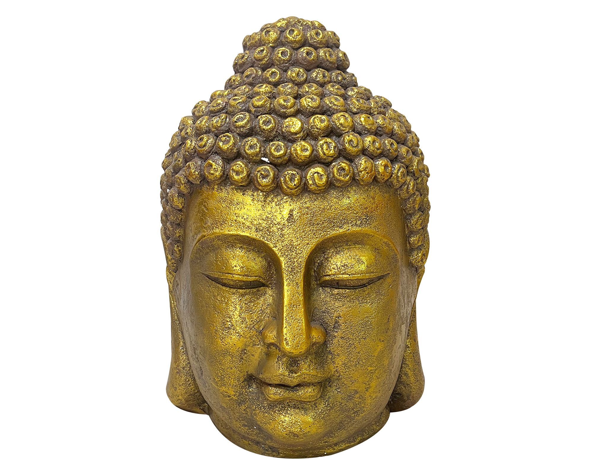 Figura decorativa cabeza Buda 62 cm | Easy.cl