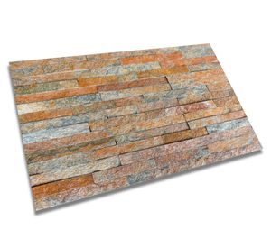 Fachaleta natural Pizarra óxido 15x60 cm 0.54m2