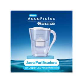 Jarra purificadora de agua AquaProtec 2.6 lt